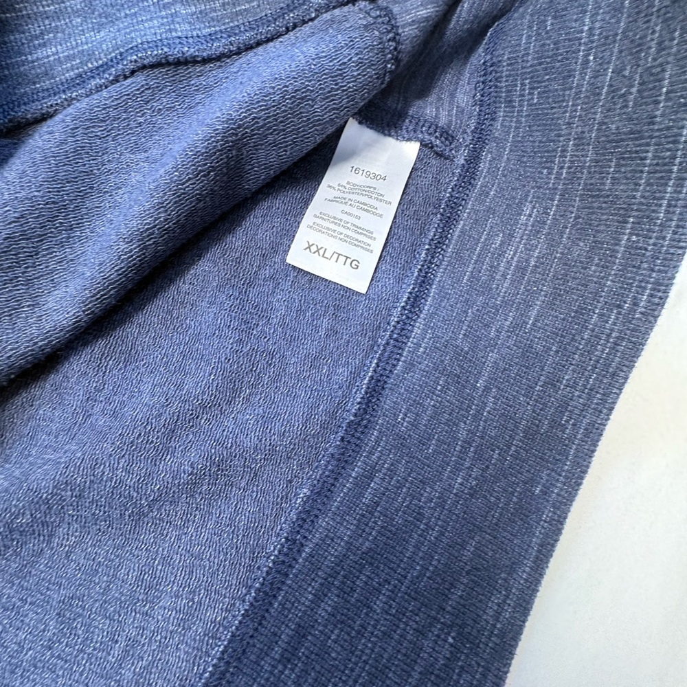 Champion Men's Blue Heather Crewneck Sweater XXL - Picture 4 of 5